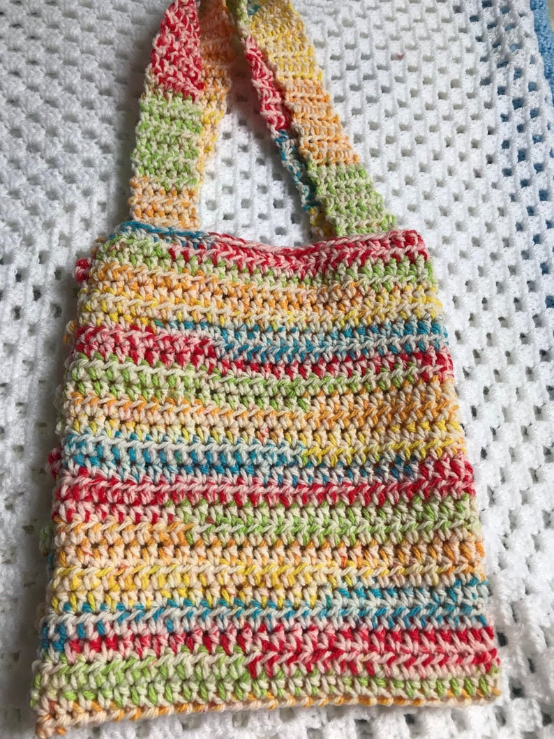 Crochet Bobble Bag Pattern PDF, Textured Shoulder Bag