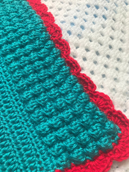 Bobble Blanket Crochet Pattern PDF