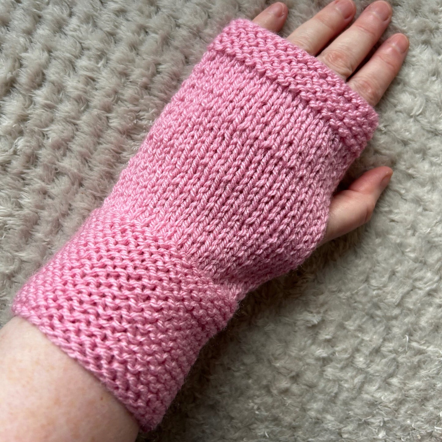 Bespoke Knit Fingerless Gloves for Her