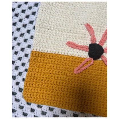 Daisy Crochet Bag Pattern: Cotton Floral Tote (PDF Pattern)