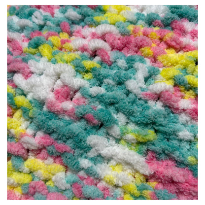 Very Chunky Brightly Coloured Rectangular Shawl