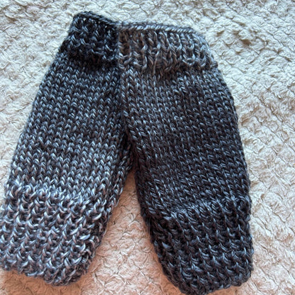 Shades of Grey Fingerless Gloves