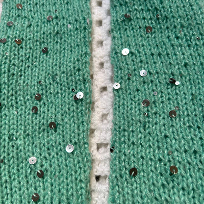 Long Green Sequin Fingerless Gloves for Formal Prom and Weddings