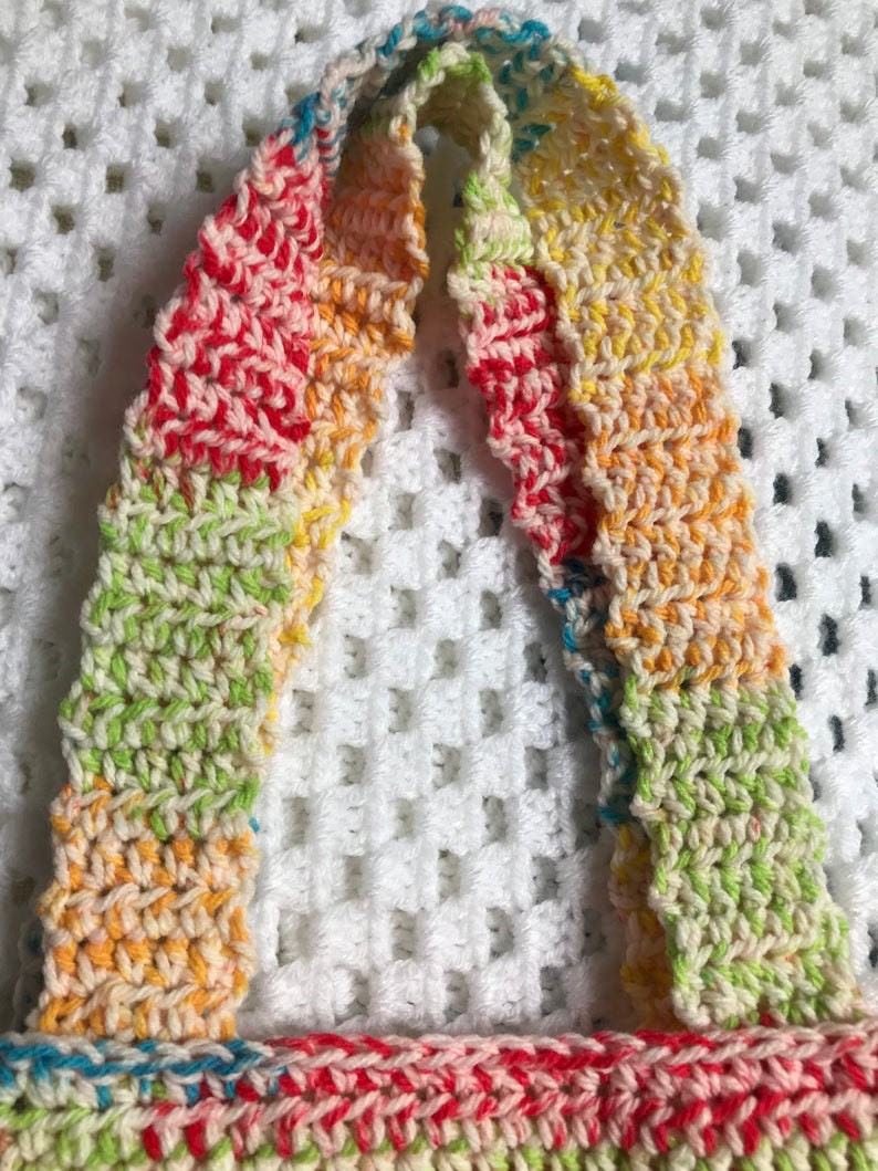 Crochet Textured Bobble Bag Pattern PDF
